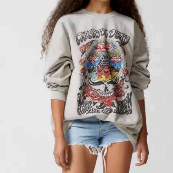 Grateful Dead | Shirts | Grateful Dead Skull Sweatshirt | Poshmark
